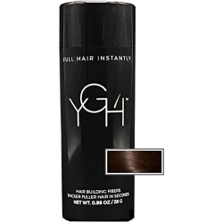 YGH You Got Hair 28 mg - włosy z mikrowłókna ciemy brąz